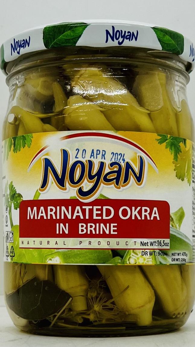 Noyan Marinated Okra in Brine 470g.