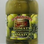 Zakuson Pickled Green Tomatoes Vertes 1L.