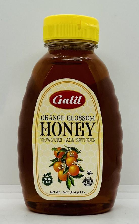 Galil Orange Blossom Honey 454g.