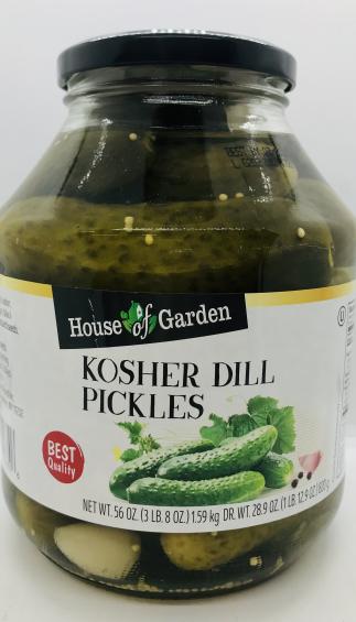 House of Garden Kosher Dill Pickles 1.59kg.