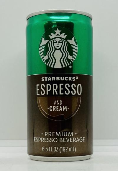 Starbucks Espresso and Cream 192mL.