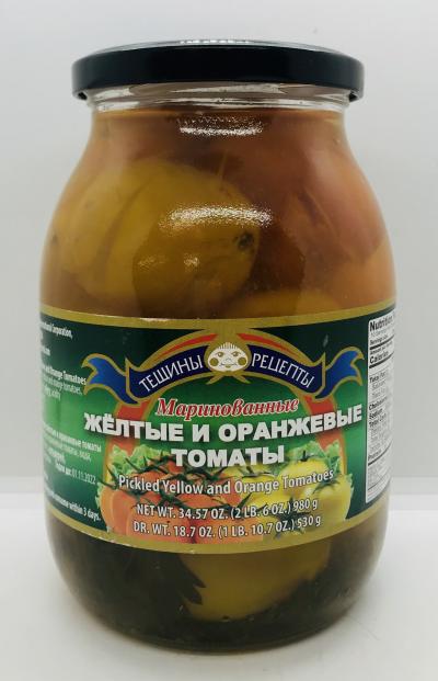 Teshine Retsepti Y & O Tomatoes 980g.