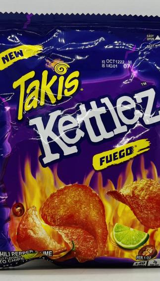 Takis Kettlez Hot Chili Pepper & Lime 71g.