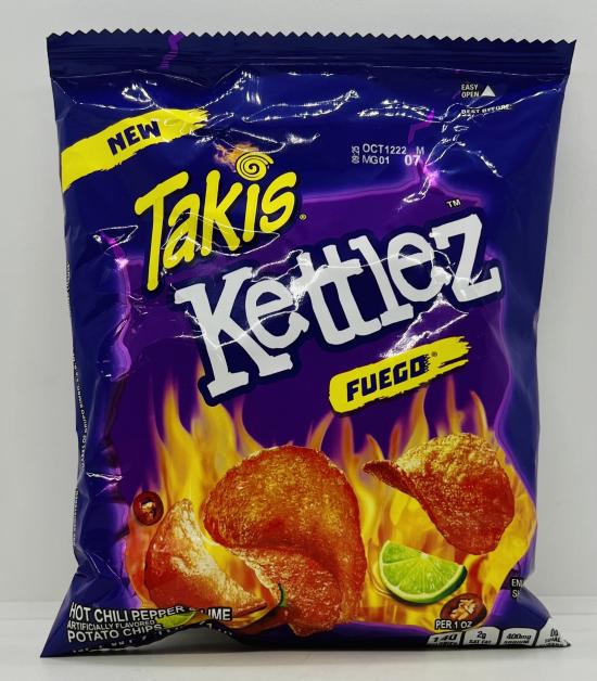 Takis Kettlez Hot Chili Pepper & Lime 71g.