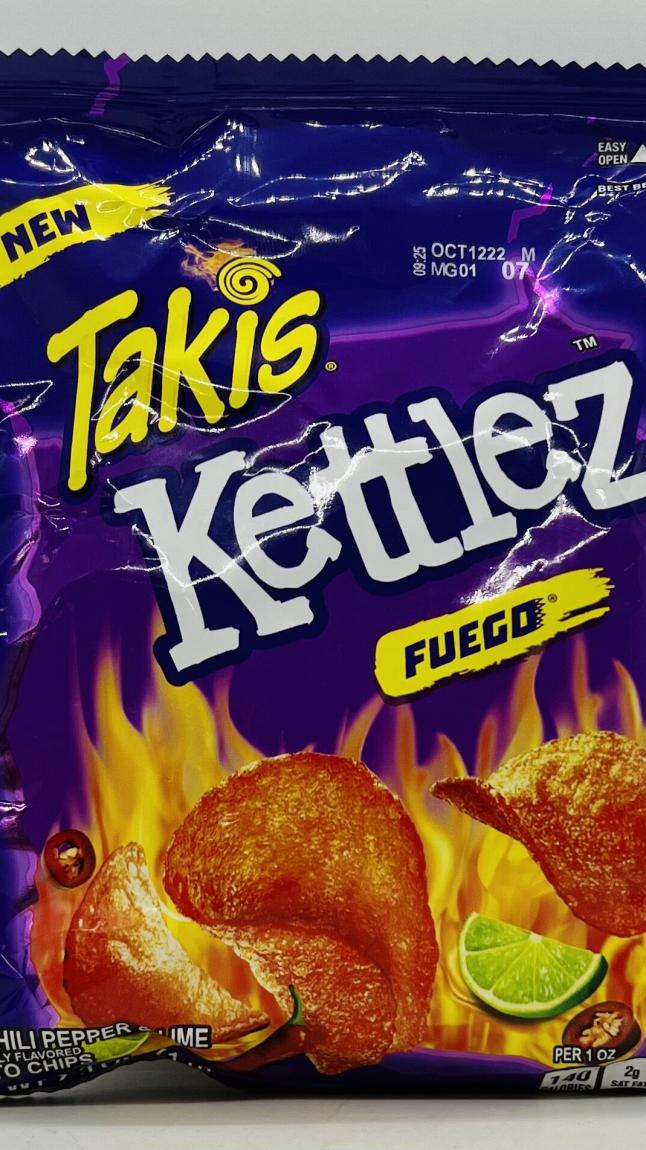 Takis Kettlez Hot Chili Pepper & Lime 71g.