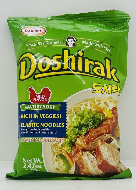 Doshirak Chicken Flavor Noodles 70g.