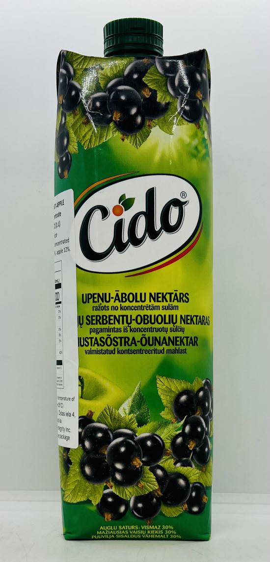 Cido Blackcurrant-Apple Nectar 1L.