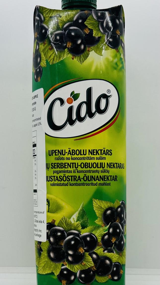 Cido Blackcurrant-Apple Nectar 1L.