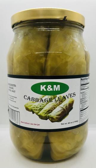 K&M Cabbage Leaves 1700g.