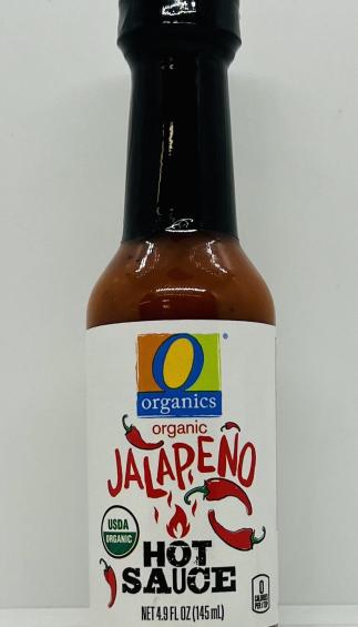 Organics Jalapeno Hot Sauce 145mL.