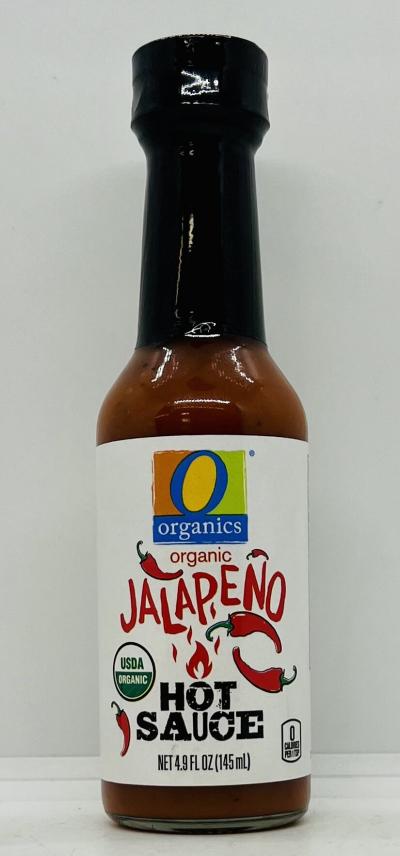 Organics Jalapeno Hot Sauce 145mL.