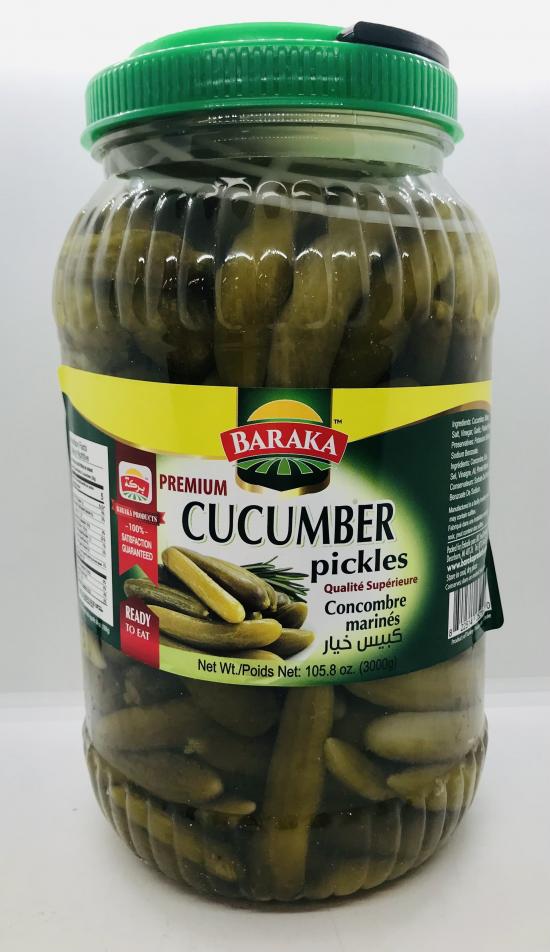 Baraka Cucumber Pickles 3000g.