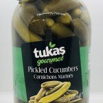 Tukas Gourmet Pickled Cucumbers Cornichons 2750g.