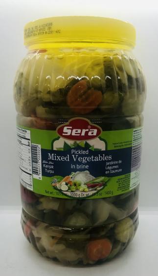 Sera Pickled Mixed Vegetables 3000g.