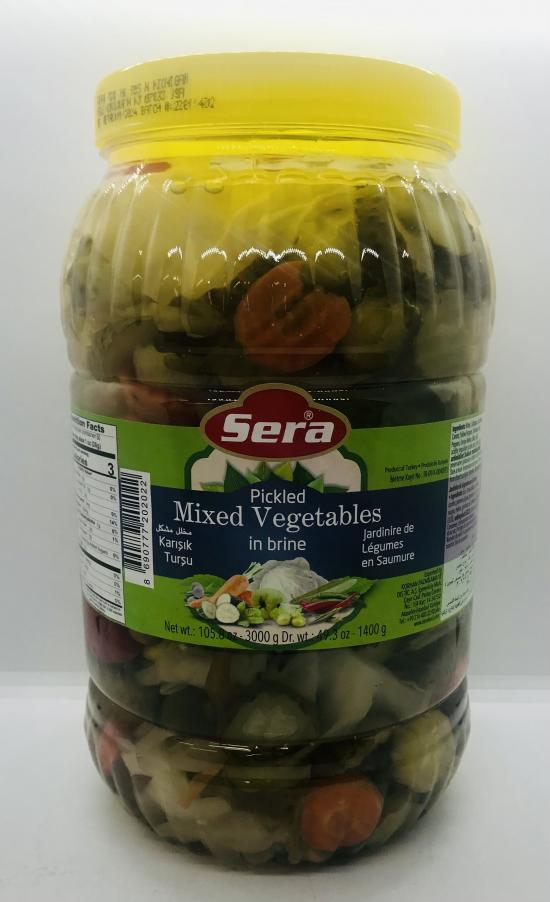 Sera Pickled Mixed Vegetables 3000g.