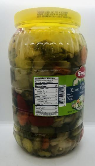 Sera Pickled Mixed Vegetables 3000g.