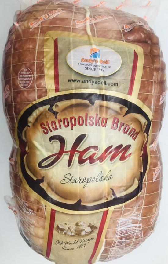 Andy's Deli Staropolska Brend Ham (lb.)