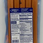 Lowell Pork Wieners 250g.