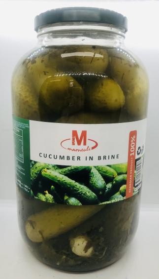 Marneuli Cucumber In Brine  4L