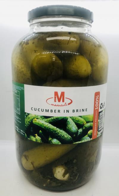 Marneuli Cucumber In Brine  4L