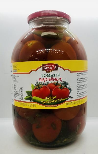 Traditsii Vkusa Pickled Tomatoes Hot 3kg.