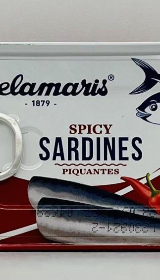 Delamaris Spicy Sardines Piquantes 90g.