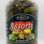 Reis Assorti Pickled Cornichons & Tomatoes 2L.