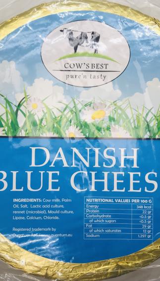 Cow's Best Danish Blue Cheese (lb.)