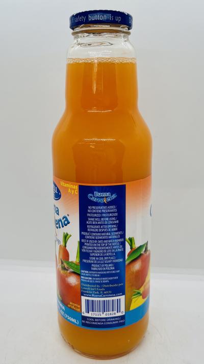 Lowell Mango & Carrot Juice 750mL.