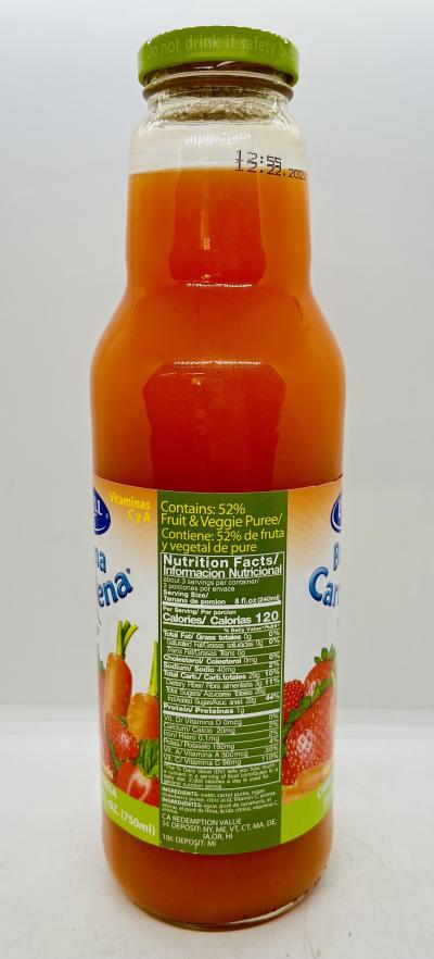 Lowell Buena Carrotenna Carrot and Straw. 750mL.