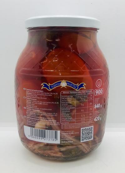 Teshini Retsepti Tomatoes 840g.