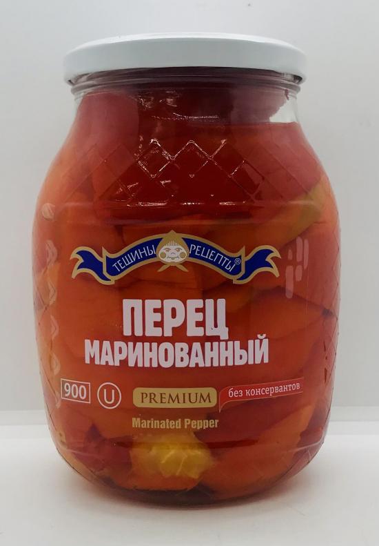 Teshini Retsepti Marinated Pepper 850g.