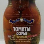 Teshini Retsepti Spicy Tomatoes 840g.