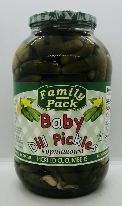 Family Pack Baby Dill Pickles 2L.