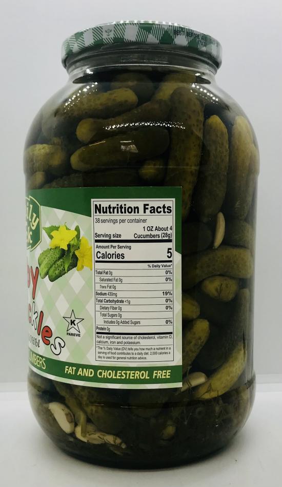 Family Pack Baby Dill Pickles 2L.