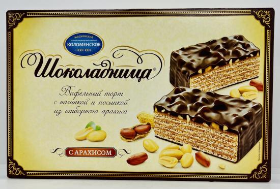 Shokoladnica Wafer w. Peanuts 430g.