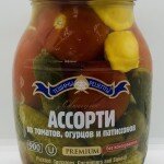 Teshini Retsepti Pickled Tomatoes, Cucumbers and Squash 840g.