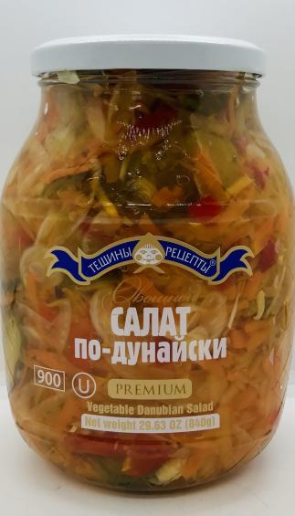 Teshini Retsepti Vegetable Danubian Salad 840g.