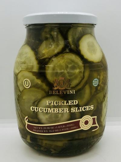 Belevini Pickled Cucumber Slices 850g.