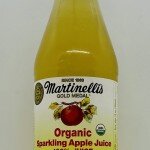 Martinellis Organic Sparkling Apple Juice 296mL.