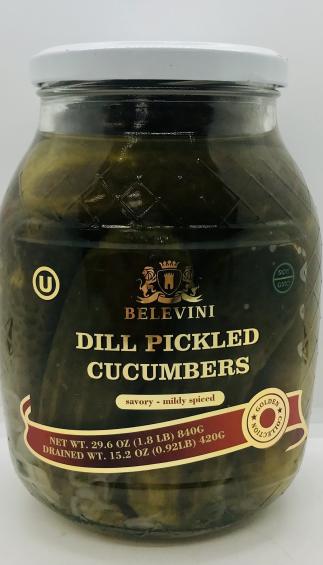 Belevini Dill Pickled Cucumber 840g.