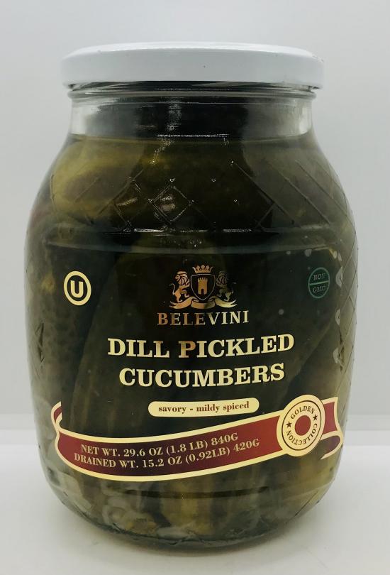 Belevini Dill Pickled Cucumber 840g.