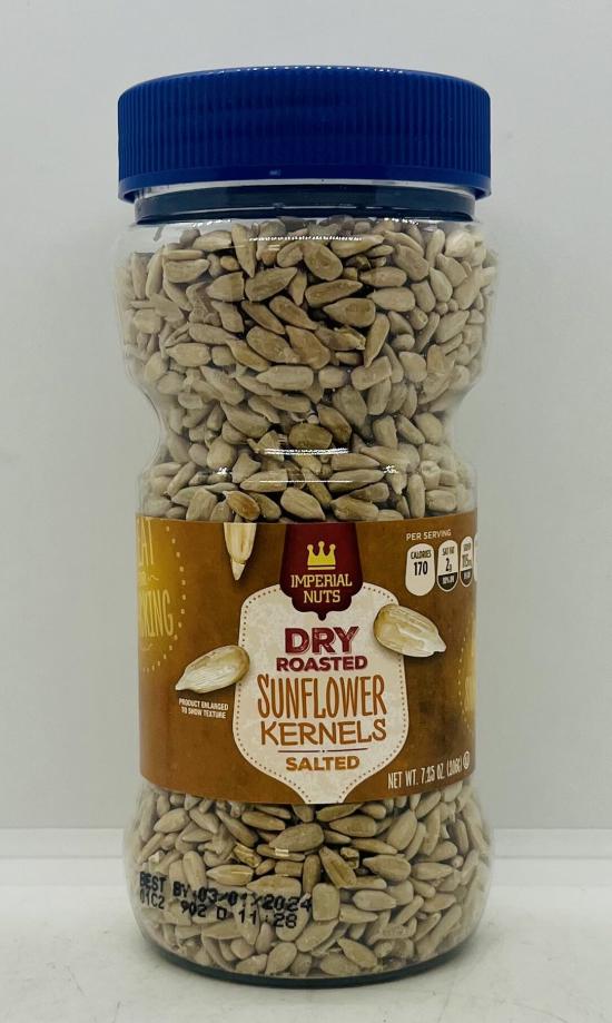 Dry Roasted Sunflower Kernels Salted 206g.