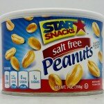 Ss Salt Free Peanuts 198g.