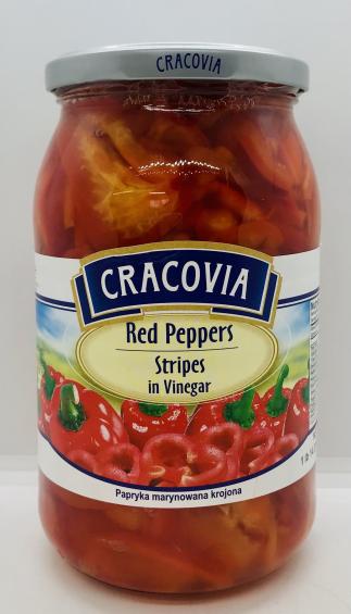 Cracovia Red Peppers 850g.