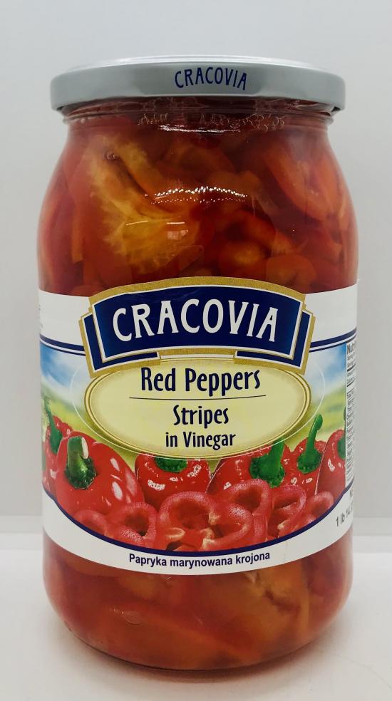 Cracovia Red Peppers 850g.