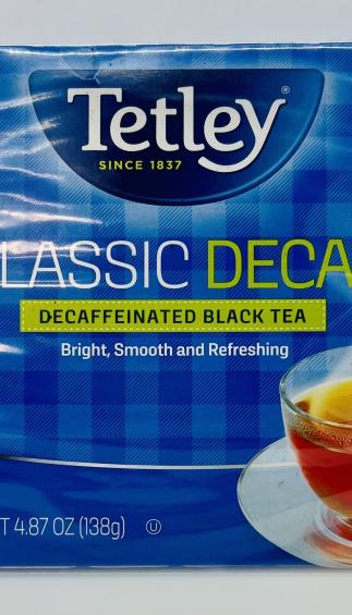 Tetley Classic Decaf Black Tea 138g.