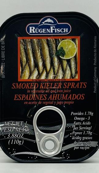 RugenFisch Smoked Kieler Sprats in Oil 110g.