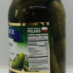 Belveder Dill Pickles w. Garlic 850g.