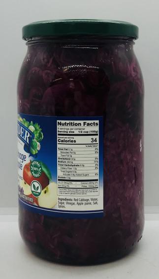 Belveder Red Cabbage w. Apple 900g.